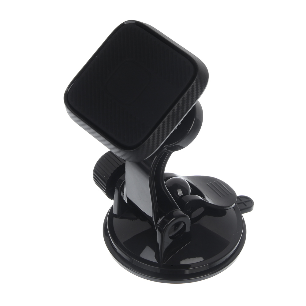 ЕРМАК Держатель телефона магнитный, на присоске, регулируемый угол, черный - #5