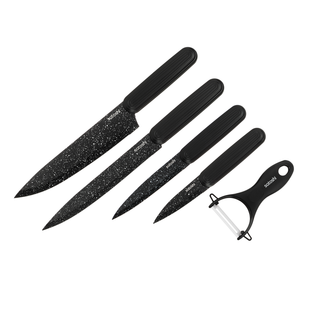 SATOSHI Норден Набор ножей кухонных 5пр, в магнитной коробке - #1