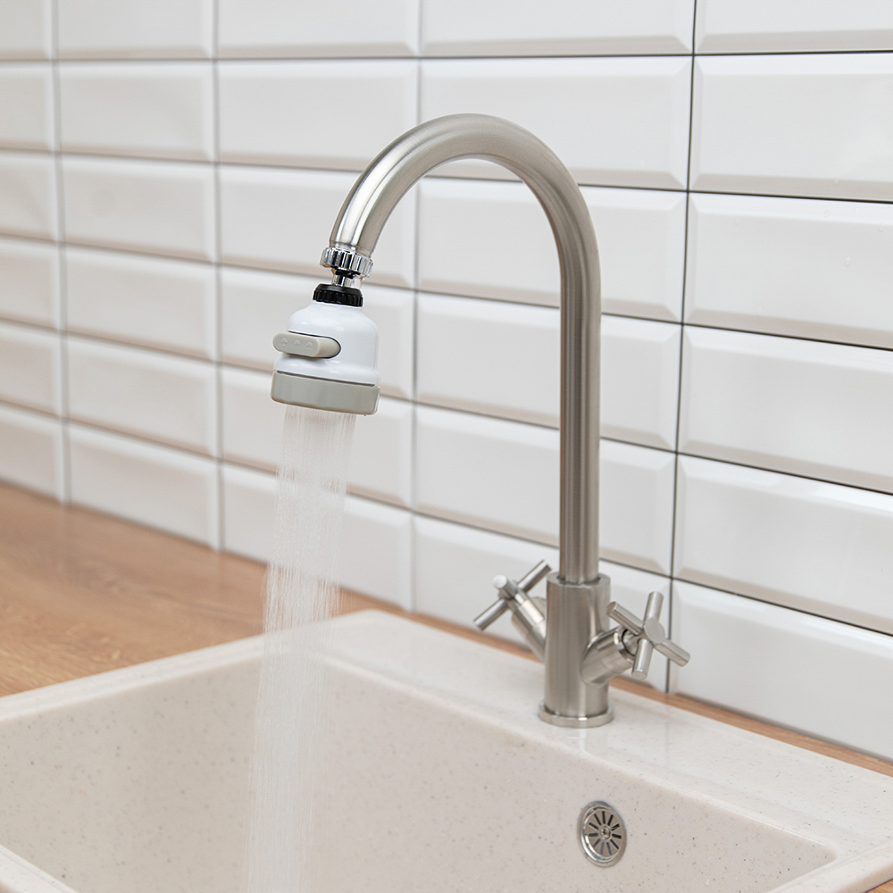 Аэратор-насадка для смесителя универсальная, 3 режима - #11