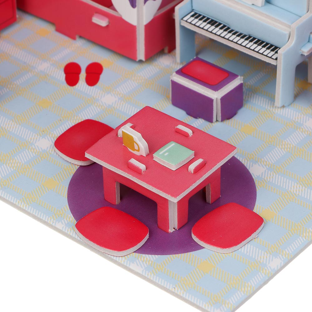 ХОББИХИТ Набор для творчества "Комната", EPS, бумага, 21х14,5см, 4 дизайна - #6