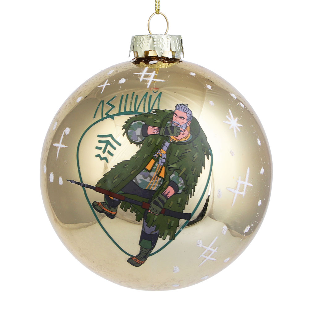 BY Русские Супергерои Шар стеклянный с рисунком, 10 см, 14+, 6 дизайнов - #2