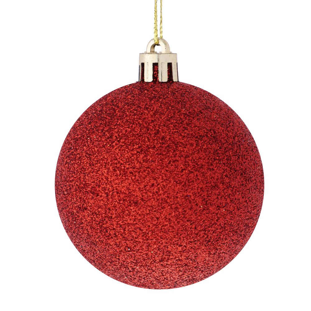 СНОУ БУМ Набор шаров 6 см, 18 шт, пластик, глиттер, 26-101 - #3