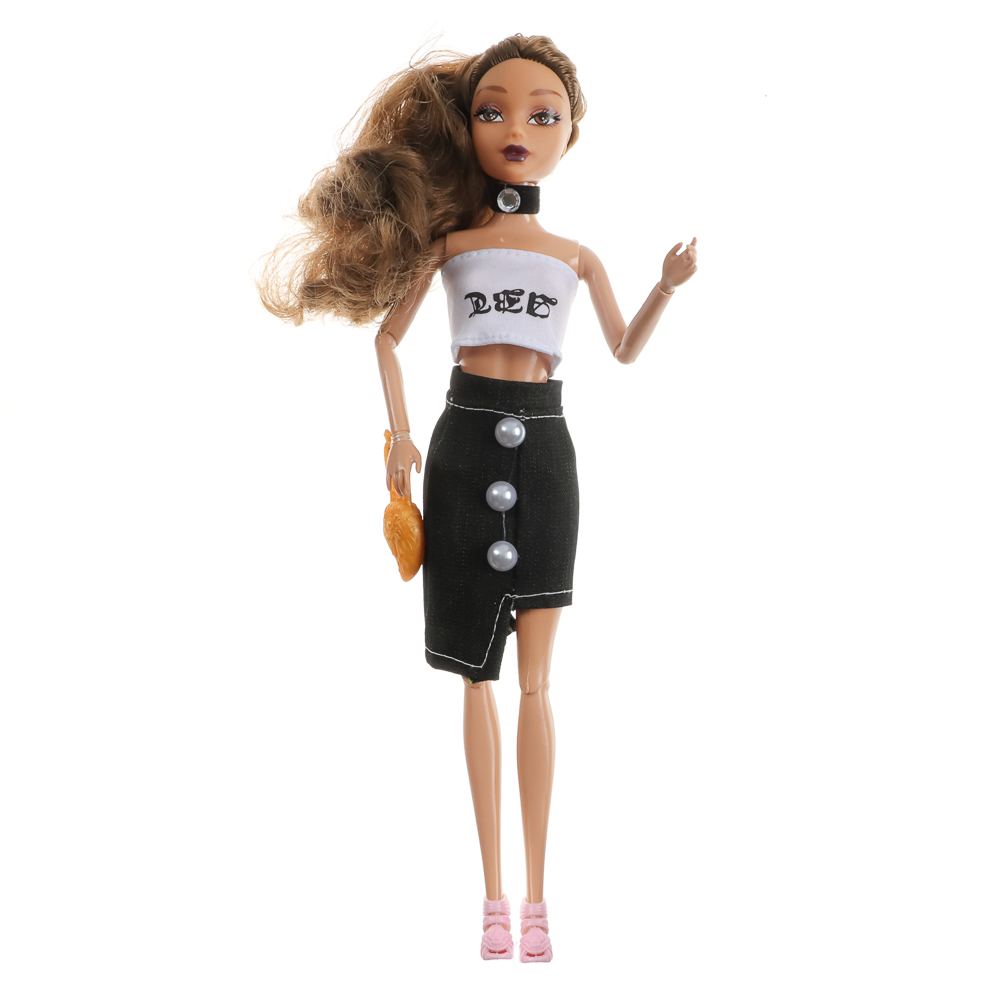 ИГРОЛЕНД Кукла стильная 30 см, PVC, PP, 12,5х5х32,5 см, 4 дизайна - #26