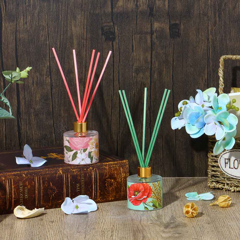 Аромадиффузор, 50 мл, ароматы : красная роза, мак и ячмень  дизайн Галыгин - #3