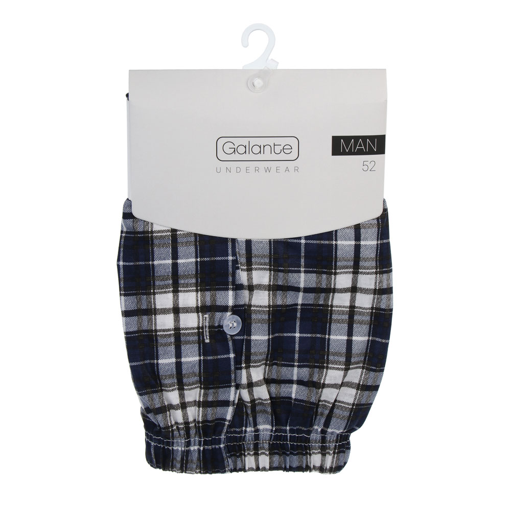 GALANTE Трусы-боксеры мужские классика, р.52, 95%хлопок, 5%спандекс, разноцветный, НБ25-7 - #6
