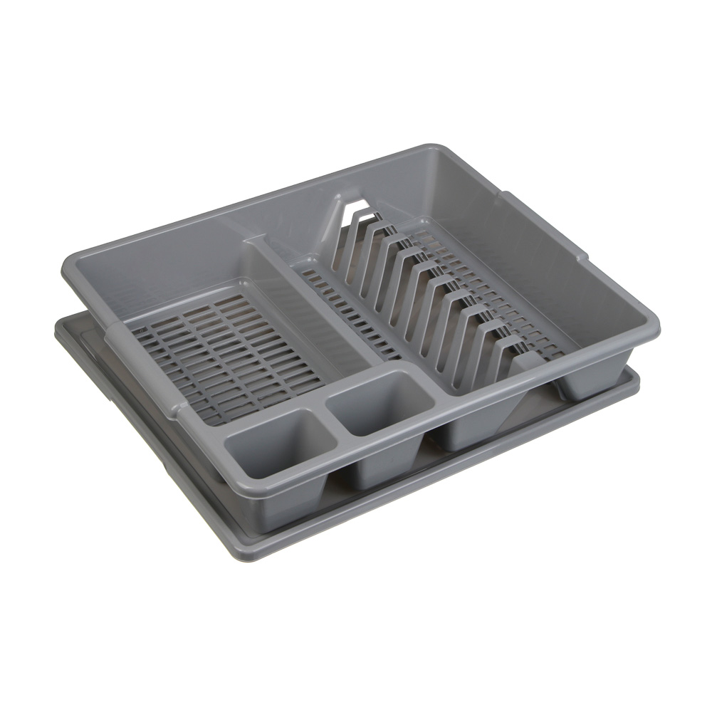 Сушилка для посуды тм VETTA, 44х36,3х9,3см, пластик - #2