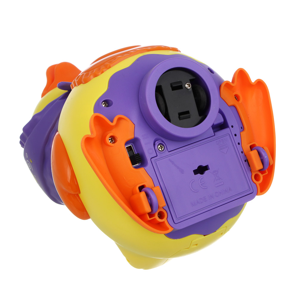 ИГРОЛЕНД Игрушка интерактивная ползунок "Утка-несушка", звук, ABS, 3хААА, 12х12х18,5 см - #9