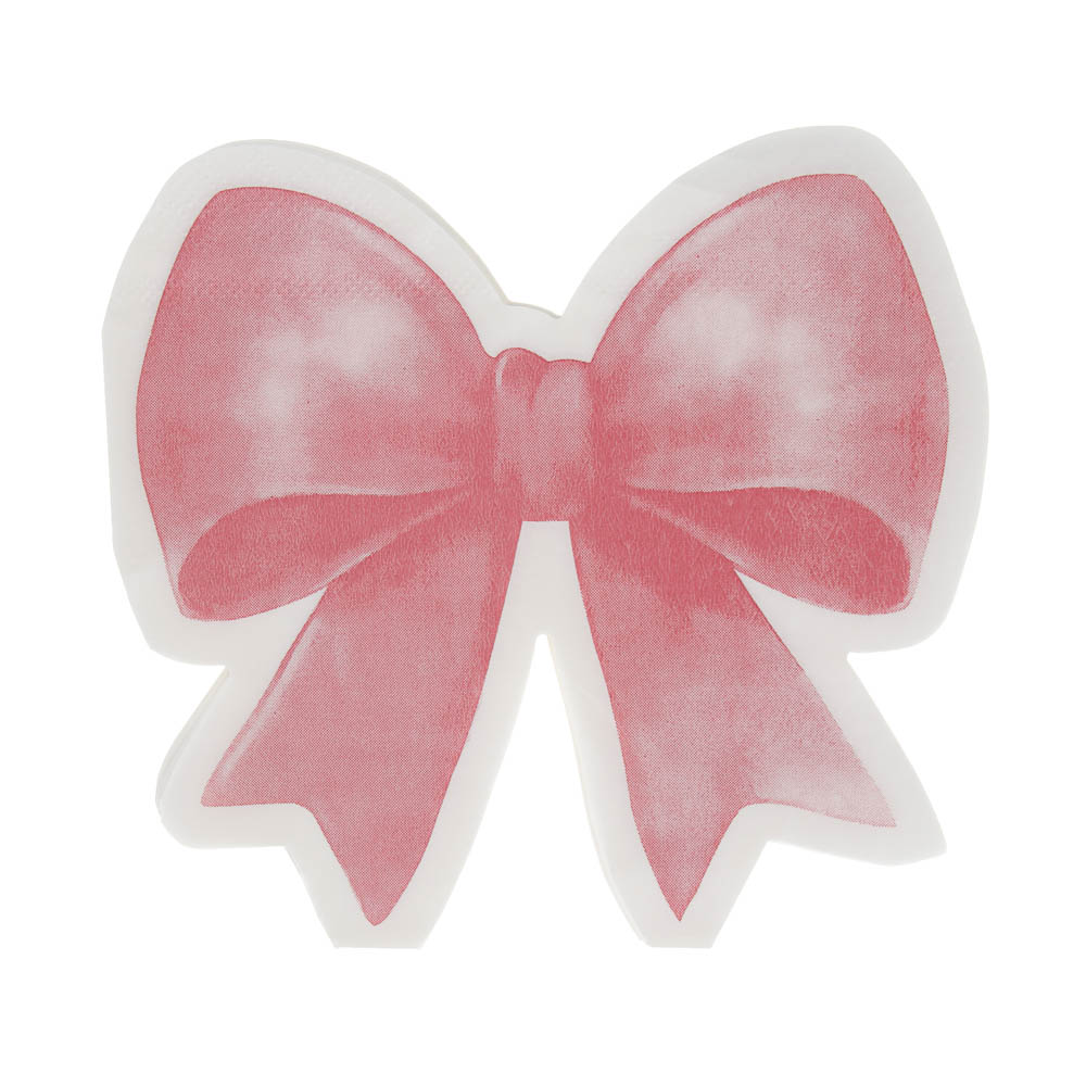 Набор салфеток бумажных "Бант", бумага, 20 шт, 13x14 см - #1