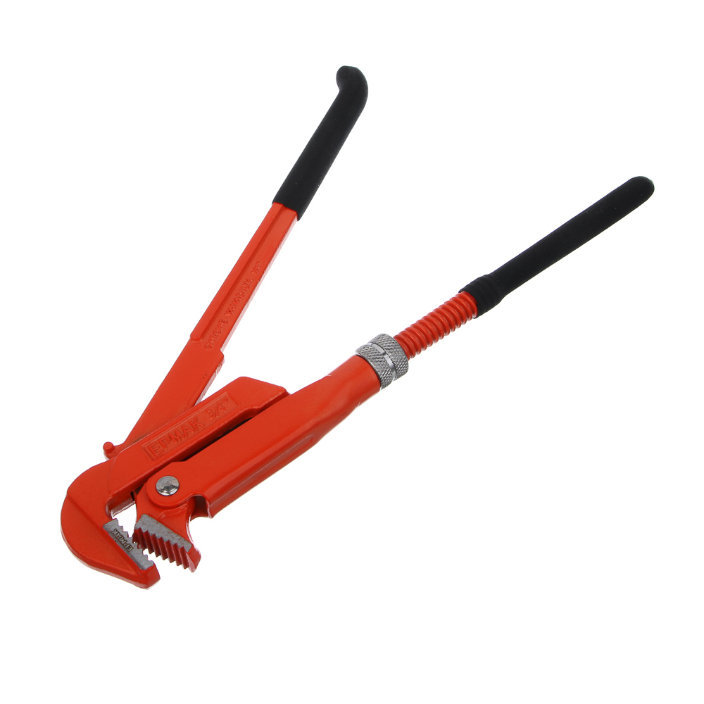 ЕРМАК Ключ трубный рычажный прямые губы, р-р 3/4" - #6