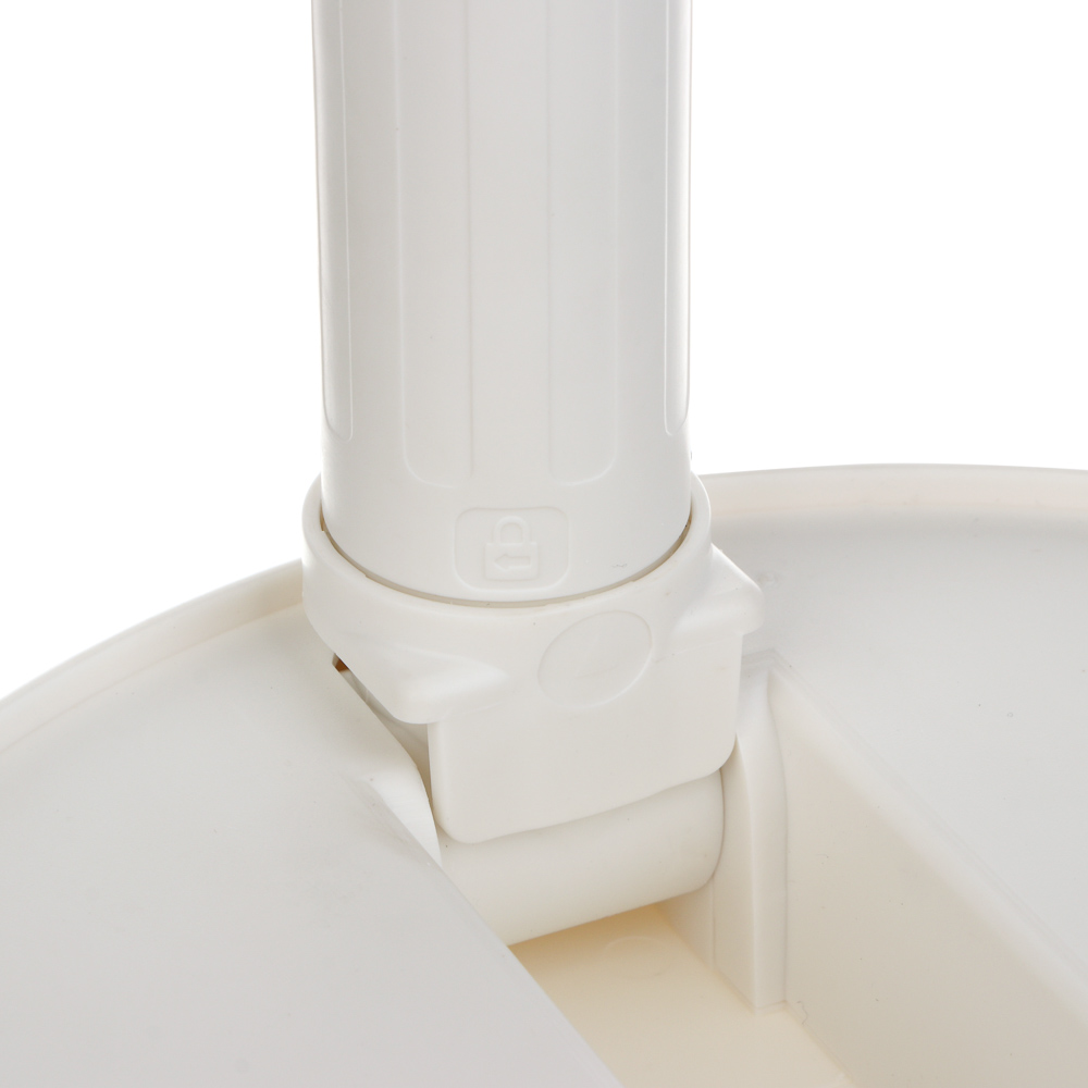 Вентилятор складной тм LEBEN 3Вт, 4 режима, диаметр 20см, 3.7в/2400мАч, USB-кабель, белый - #7