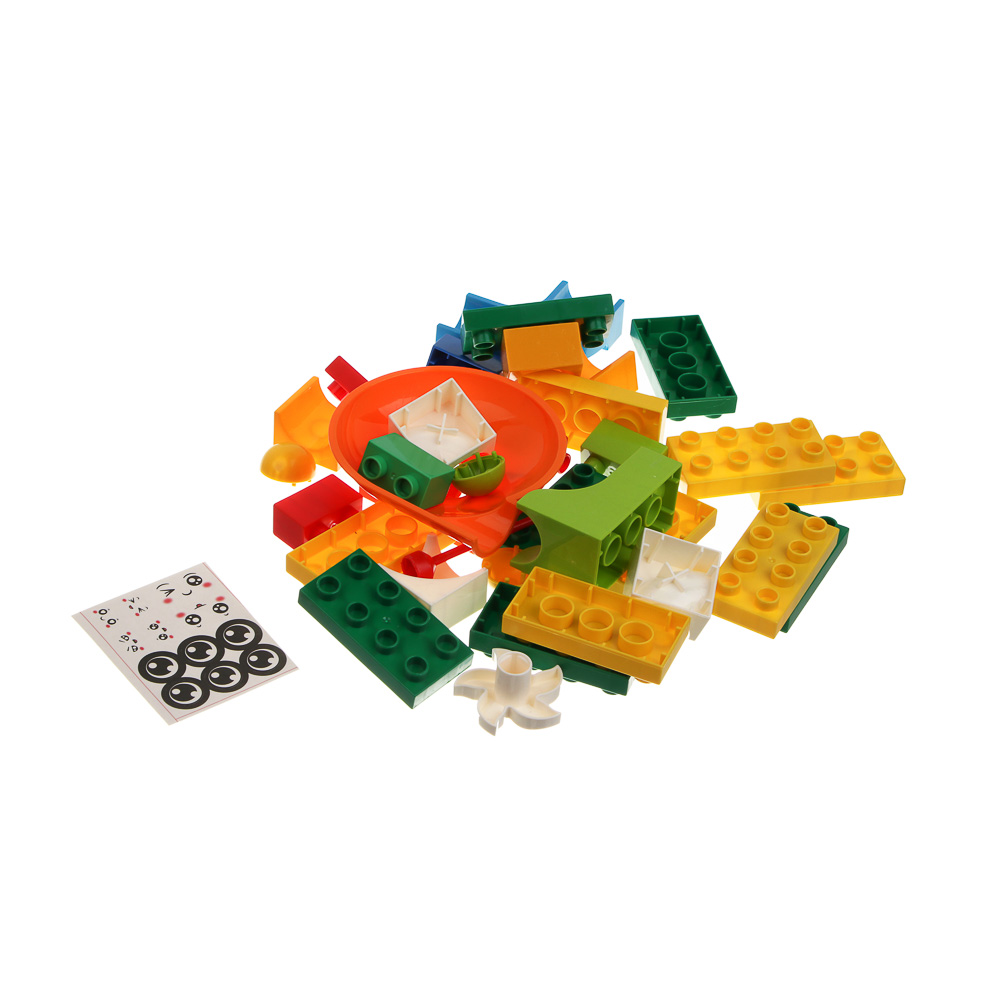 Конструктор для малышей 36-52детали, 20х15,6х6см, 2 дизайна - #4