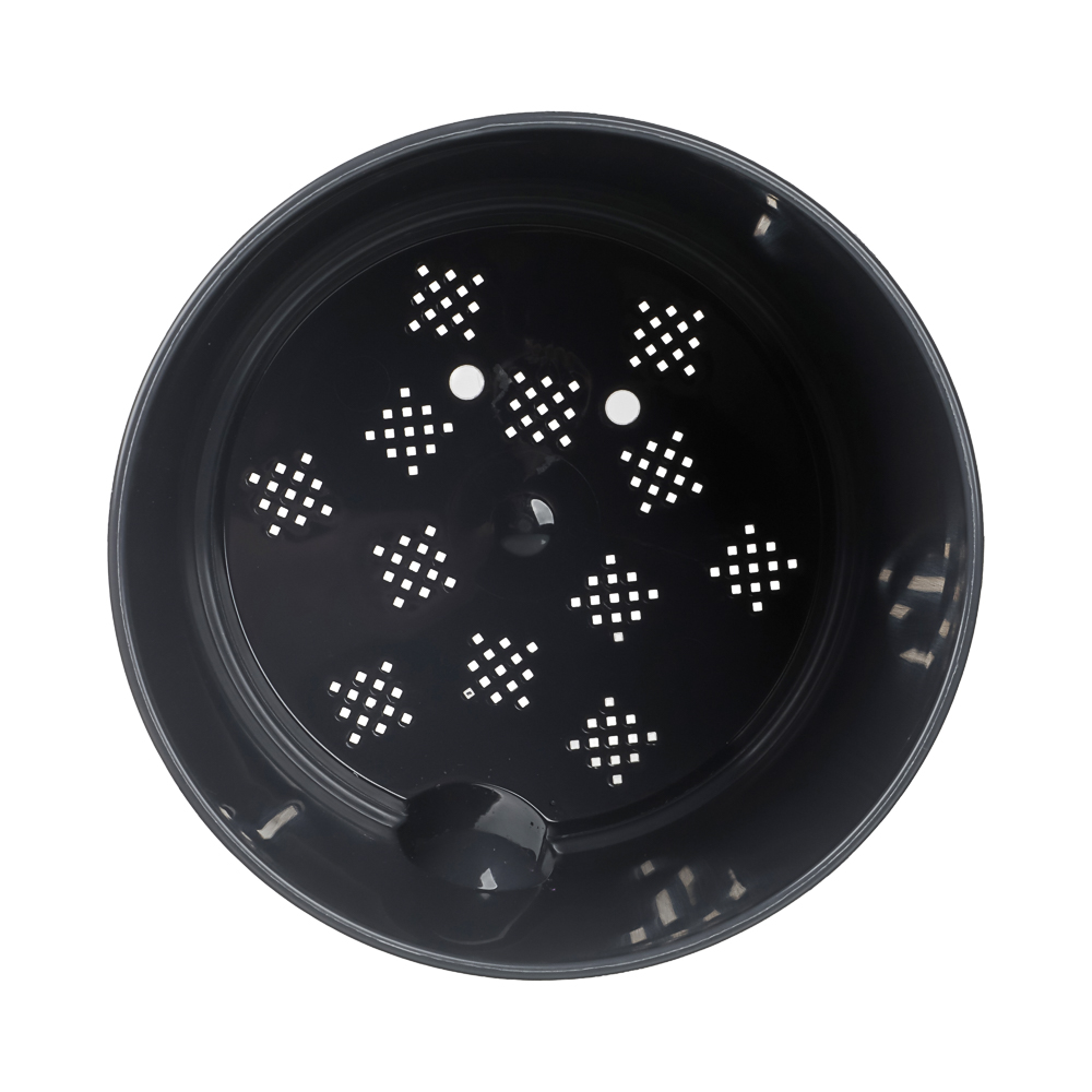 Горшок для цветов с поддоном "Аквадуэт" 1,5л, d13см, цв.антрацит - #5