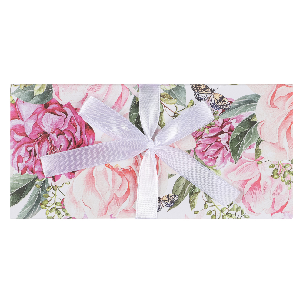 Конверт подарочный ДЛЯ ДЕНЕГ - ПИОН, с бантом, 172х83 - #1