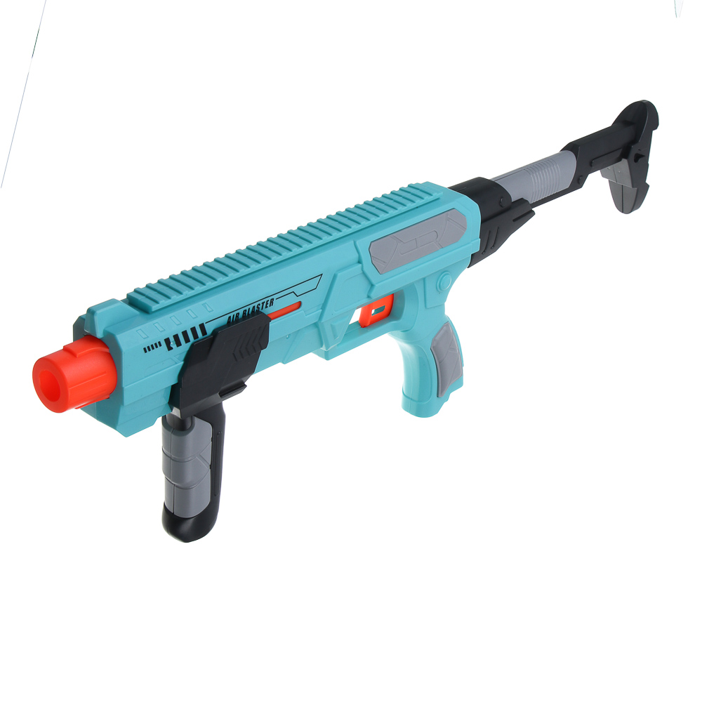 ИГРОЛЕНД Бластер "Космо", с мягкими патронами 10 шт, 2 мишени, ABS, EVA, 56х5,5х21,5 см - #6