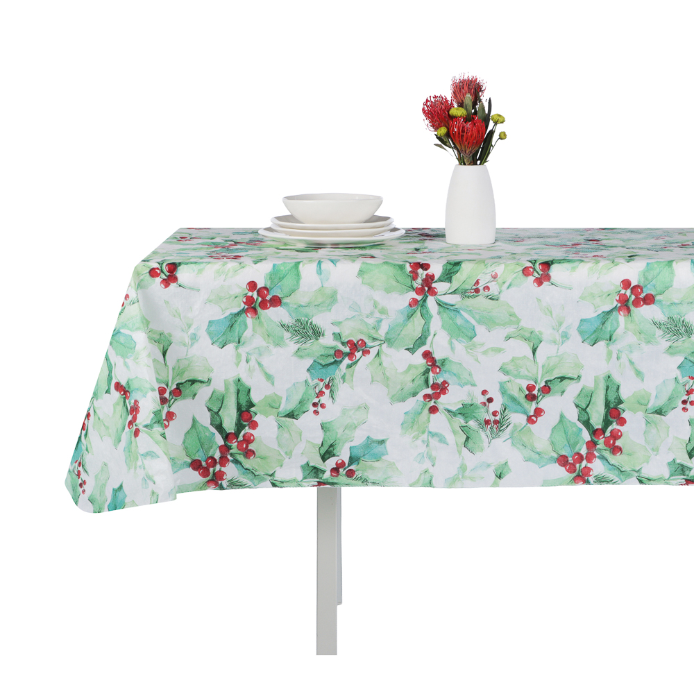 PROVANCE Щелкунчик Скатерть ПЕВА на текстильной основе, 132х178см, 50% полиэстер, 50% ПЕВА - #9