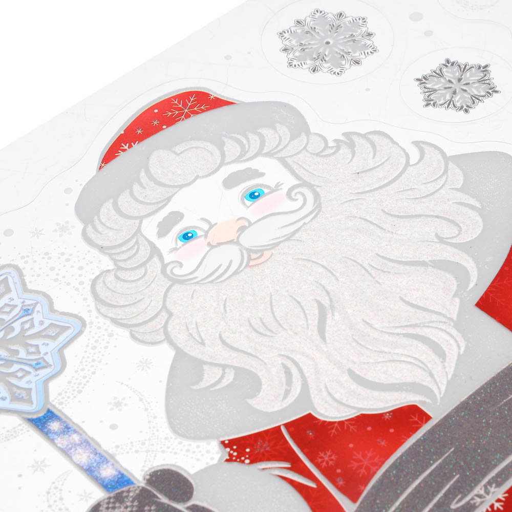 СНОУ БУМ Наклейка декоративная, 24x36 см, ПВХ - #4