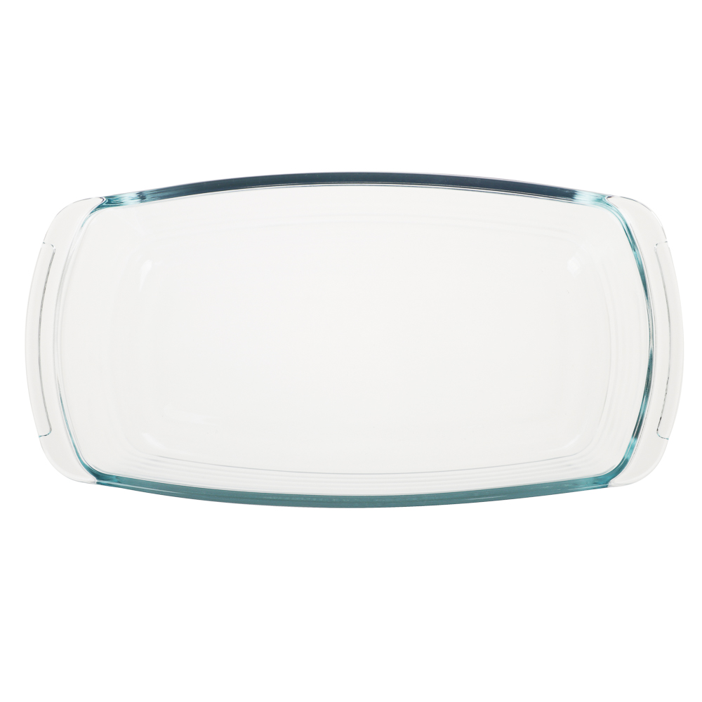 SATOSHI Форма для запекания жаропрочная прямоугольная, с ручками, узкая, стекло, 27х14х7,2см, 1,5л - #4