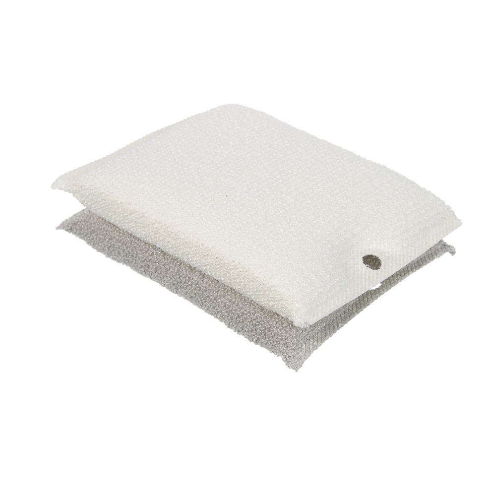 Набор губок 2 шт., тм VETTA, 13х8,5х1,2 см, поролон, полиэстер, 2 цвета - #1