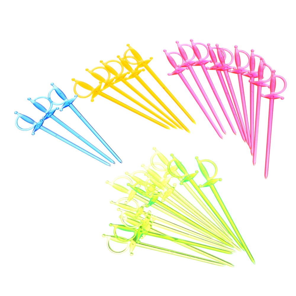 Пика для канапе 7 см (30 шт./уп.) Шпага пластик - #1