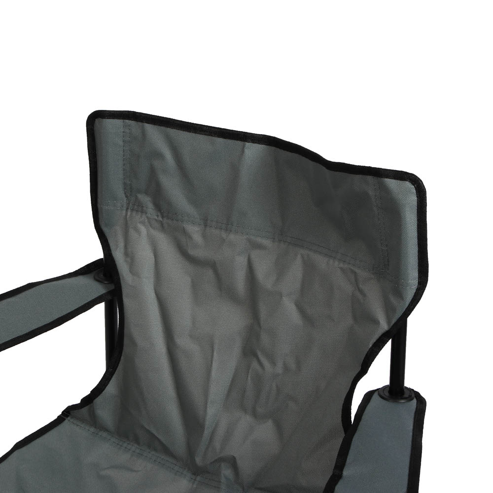 Кресло складное тм РУССО ТУРИСТО, с подлокотниками, подстаканником, до 120кг, 50х50х80см,сталь d16мм - #7