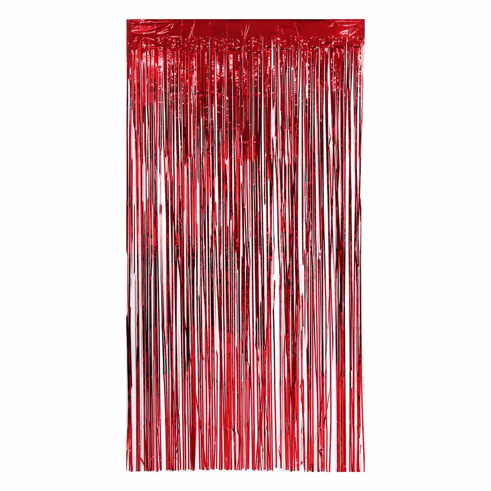 СНОУ БУМ Занавеска из дождика, 200х100см, ПЭТ, 6 цветов - #2