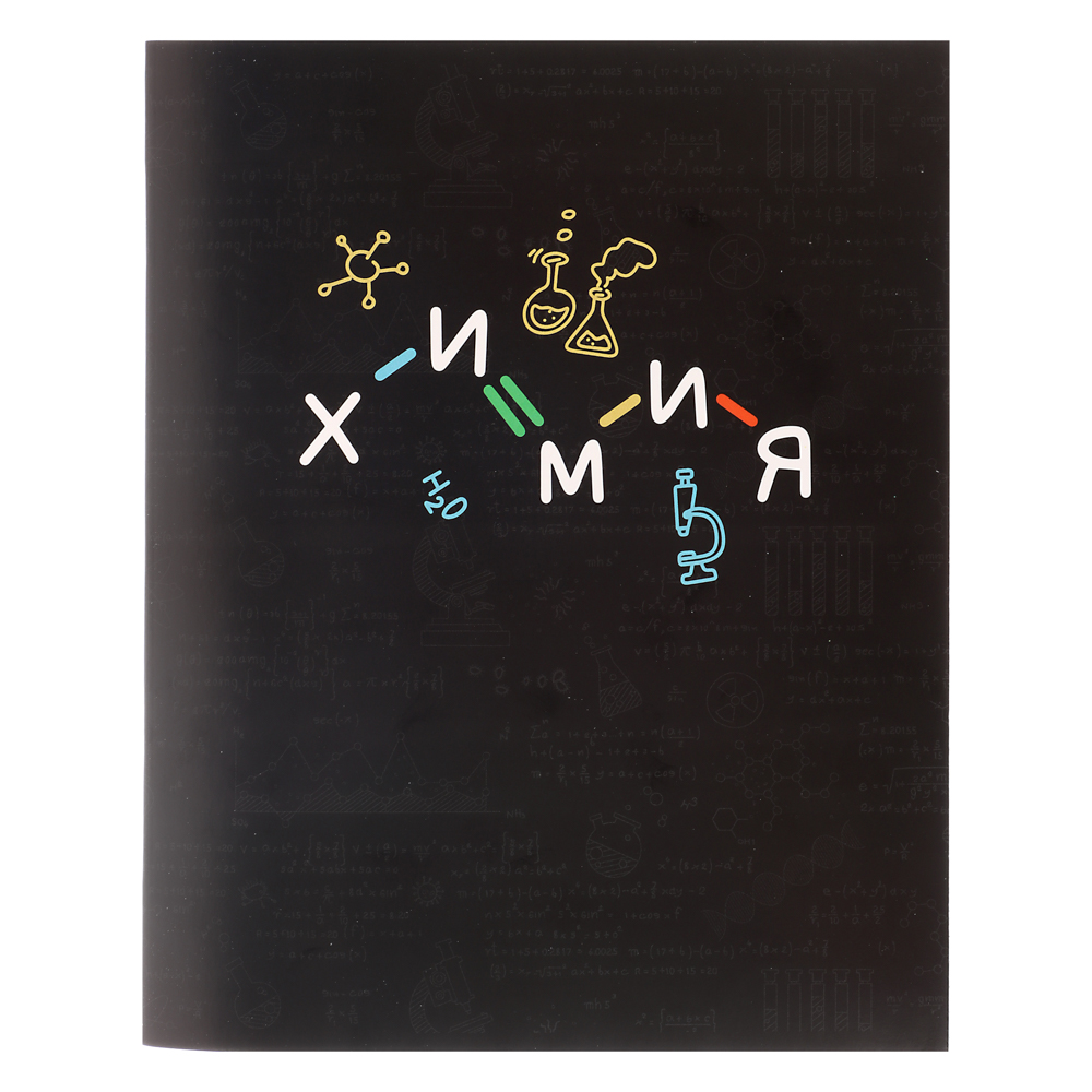 ClipStudio Тетрадь 48л. "Предметная", БЕЛЫЕ ЛИСТЫ, обл.картон, скрепка, 7 видов, справ.мат-л - #7