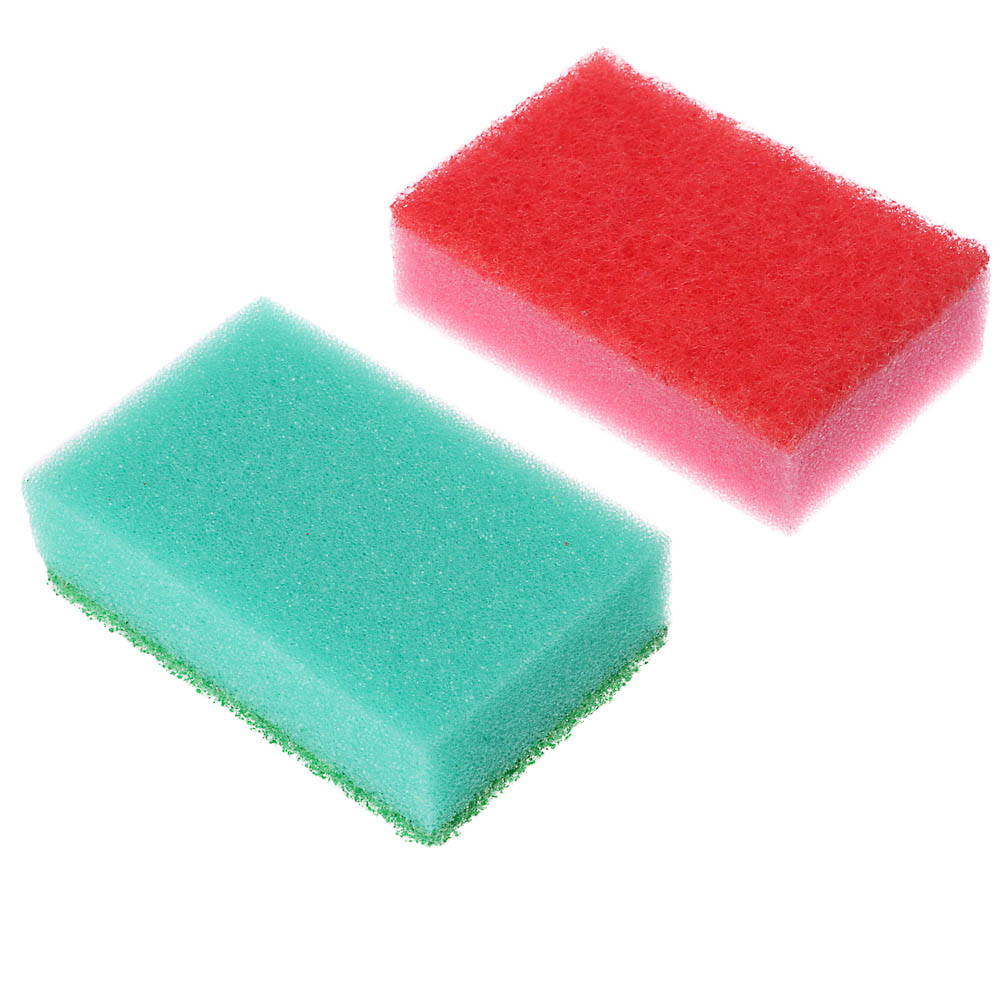 VETTA Набор губок для мытья посуды "Премиум" 5шт, 9,6х6,5х3см - #2