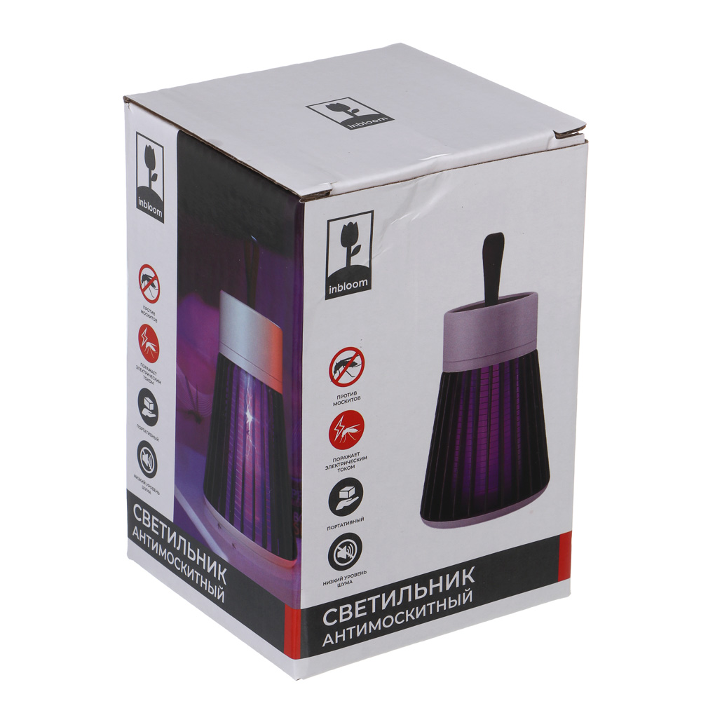 Светильник антимоскитный тм INBLOOM, 16,2х9см, 5Вт, 10м2, USB - #9
