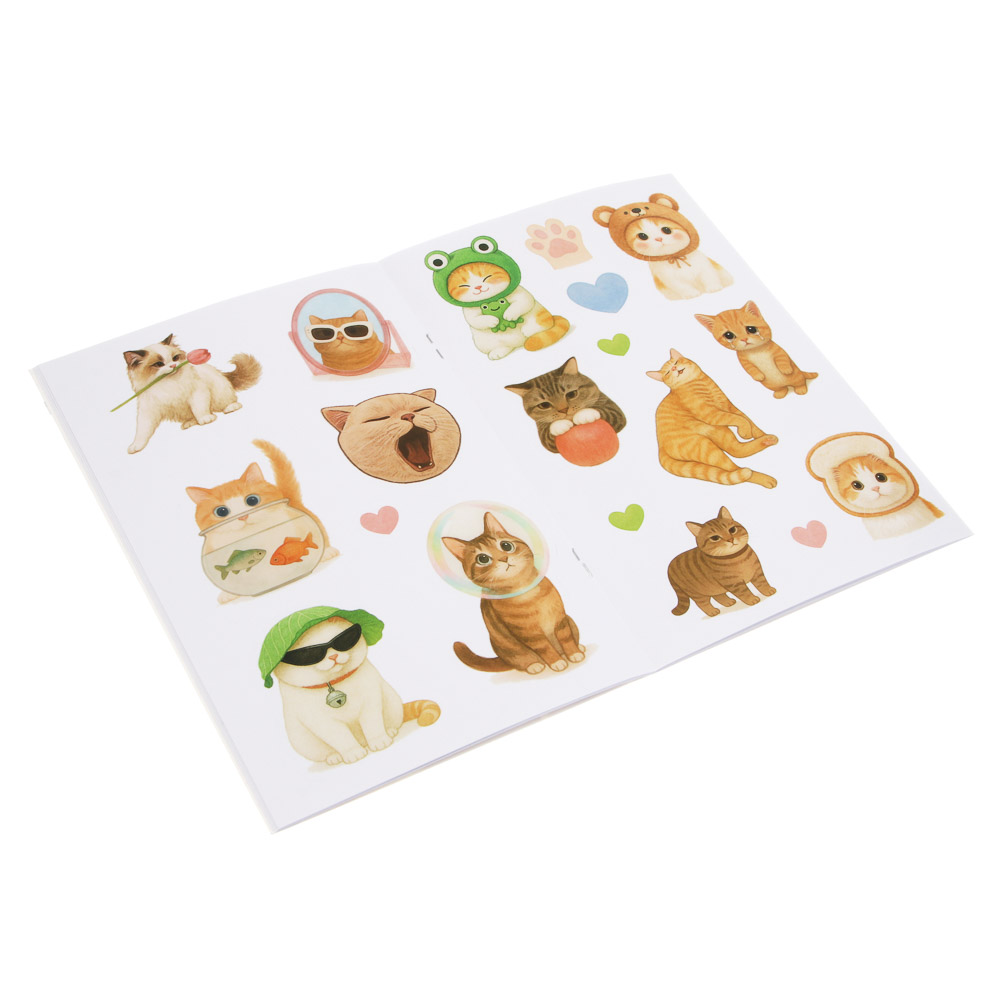 ХОББИХИТ Альбом " Sticker book" 21х14см, картон, бумага, 4 дизайна - #3
