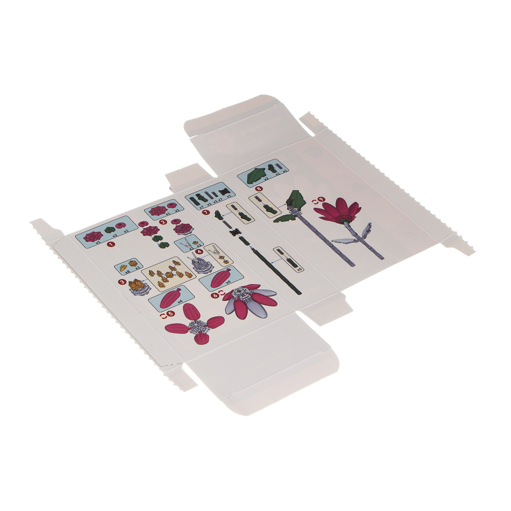 Конструктор в виде цветка, 38-68 дет., ABS, 8х3,5х13см, 4 вида - #8