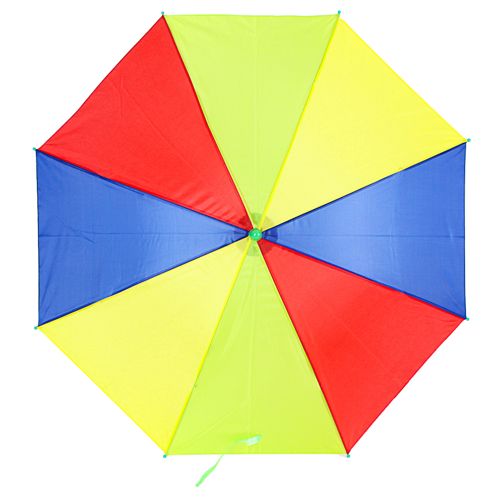 Зонт-трость детский, полиэстер, пластик, сплав, 43см, 8 спиц, 3-4 цвета - #5