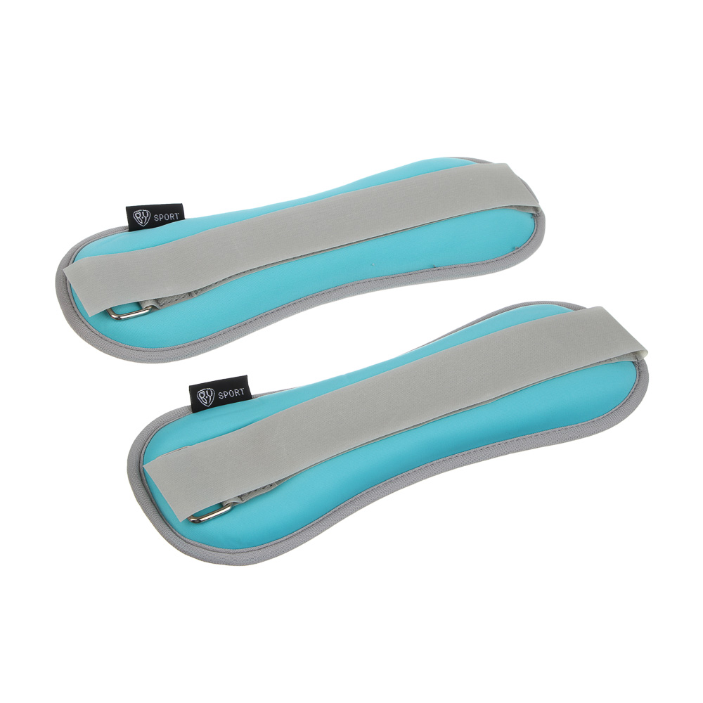 Утяжелители для ног и рук, 2шт по 0,5кг тм BY SPORT, 27x9см, неопрен, металлическая стружка - #3