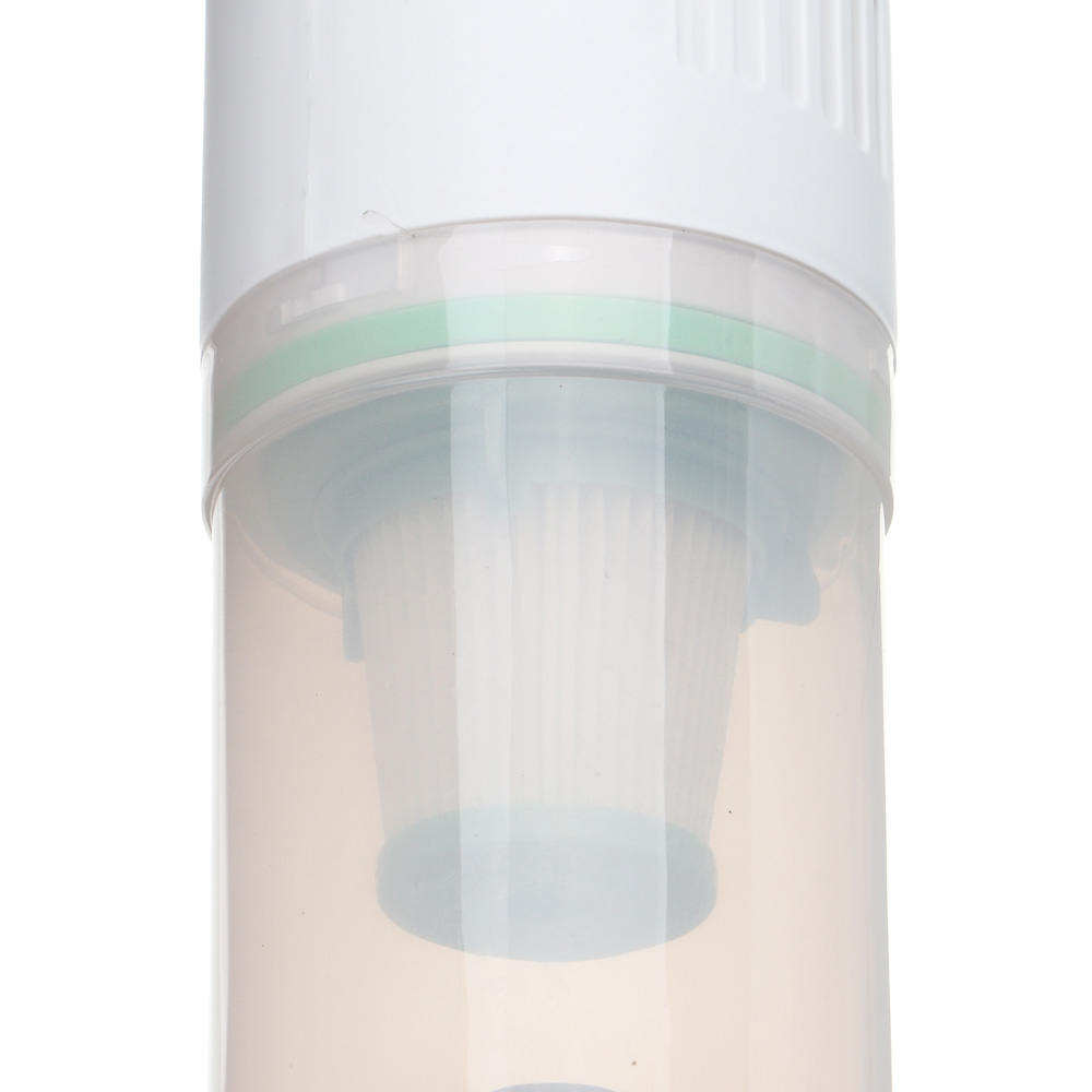 LEBEN Пылесос беспроводной, 100Вт, 7.4В/2300 мАч, 2 насадки, Hepa фильтр, 0,85л, пластик, белый - #11