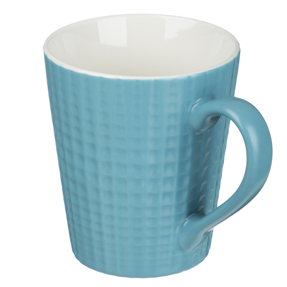 Кружка Клетка тм MILLIMI, 335мл, 2 дизайна, фарфор - #3