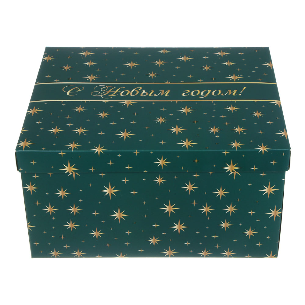 Коробка складная, 31,2x25,6x16,1 см, бумага, 5 дизайнов - #5