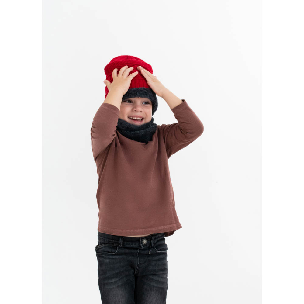Комплект Galante детский: шапка и хомут - #3