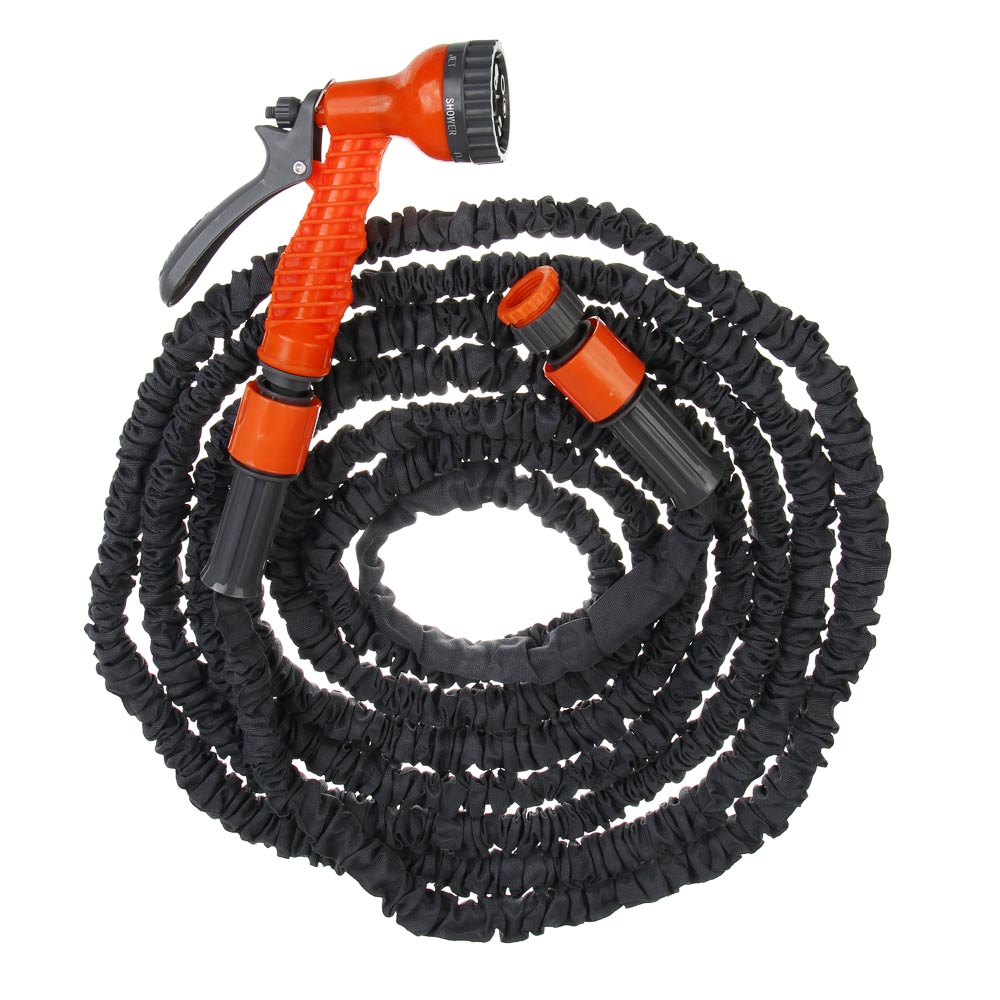 INBLOOM Шланг для полива растягивающийся, 15м, 7 реж., коннект., ТПЭ, полиэстер, пластик - #2