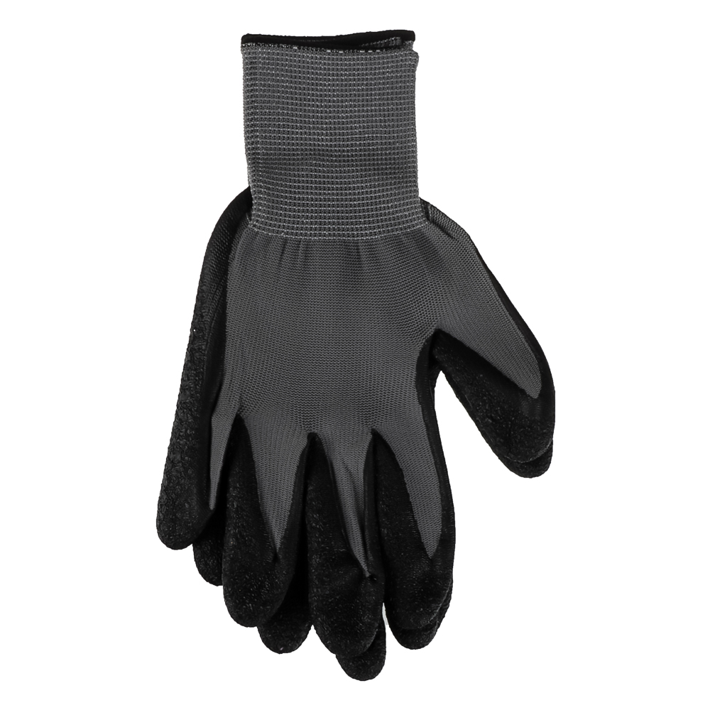 INBLOOM Перчатки с морщинистым латексным полуобливом р.10, 25см, полиэстер, 55г - #2