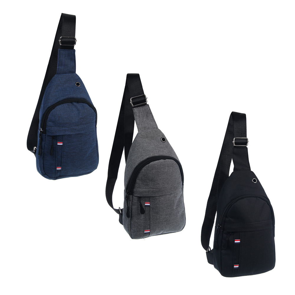 Сумка слинг тм ЮL Sport Vibe, полиэстер, 25.5х14х5см, 3 цвета - #1