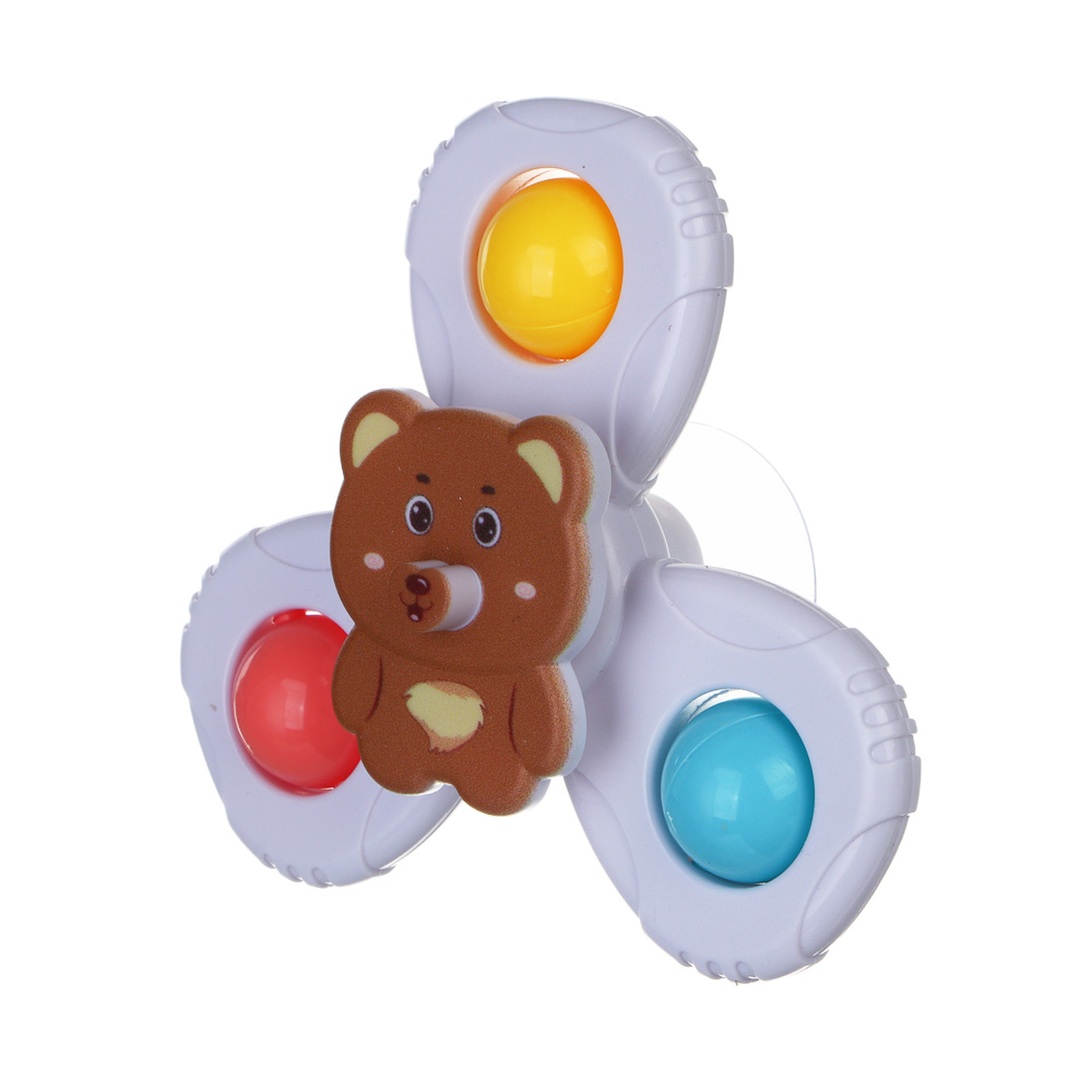 Развивающая игрушка сортер "Крутящиеся фигурки", ABS, силикон, 13,5х6х11см - #6