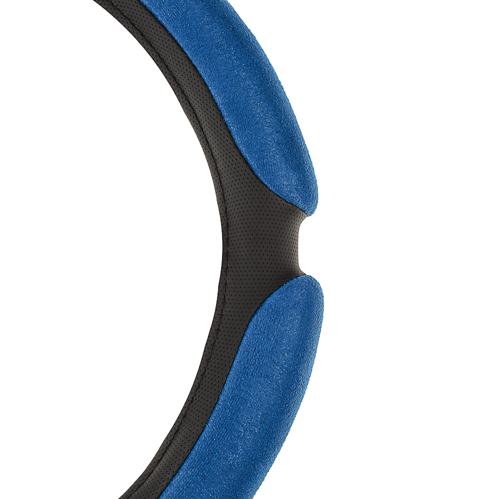 ЕРМАК Оплетка руля, спонж, 6 подушек, синий, разм. (M) - #4