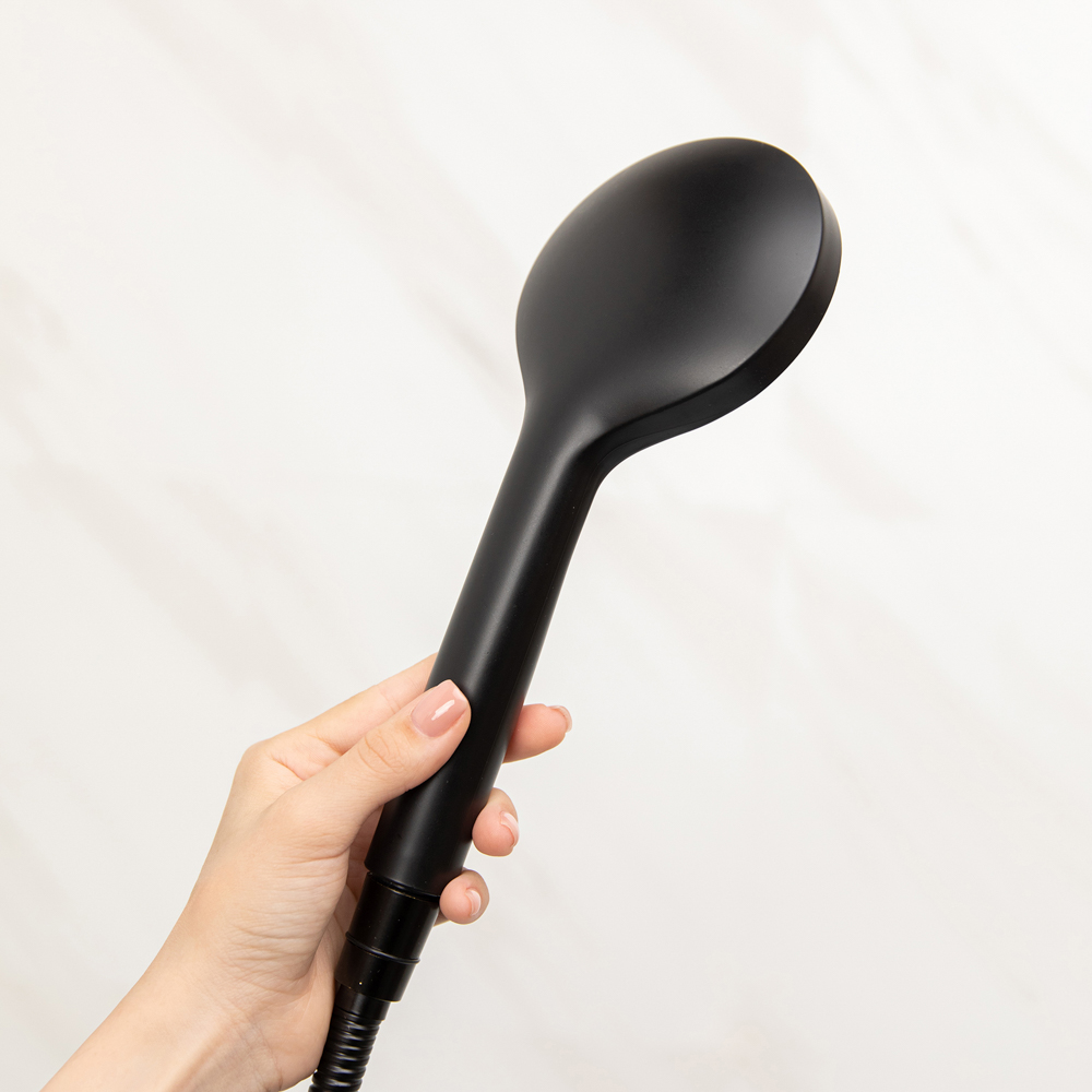 RAIN Лейка для душа, 1 режим, 100мм черная - #8