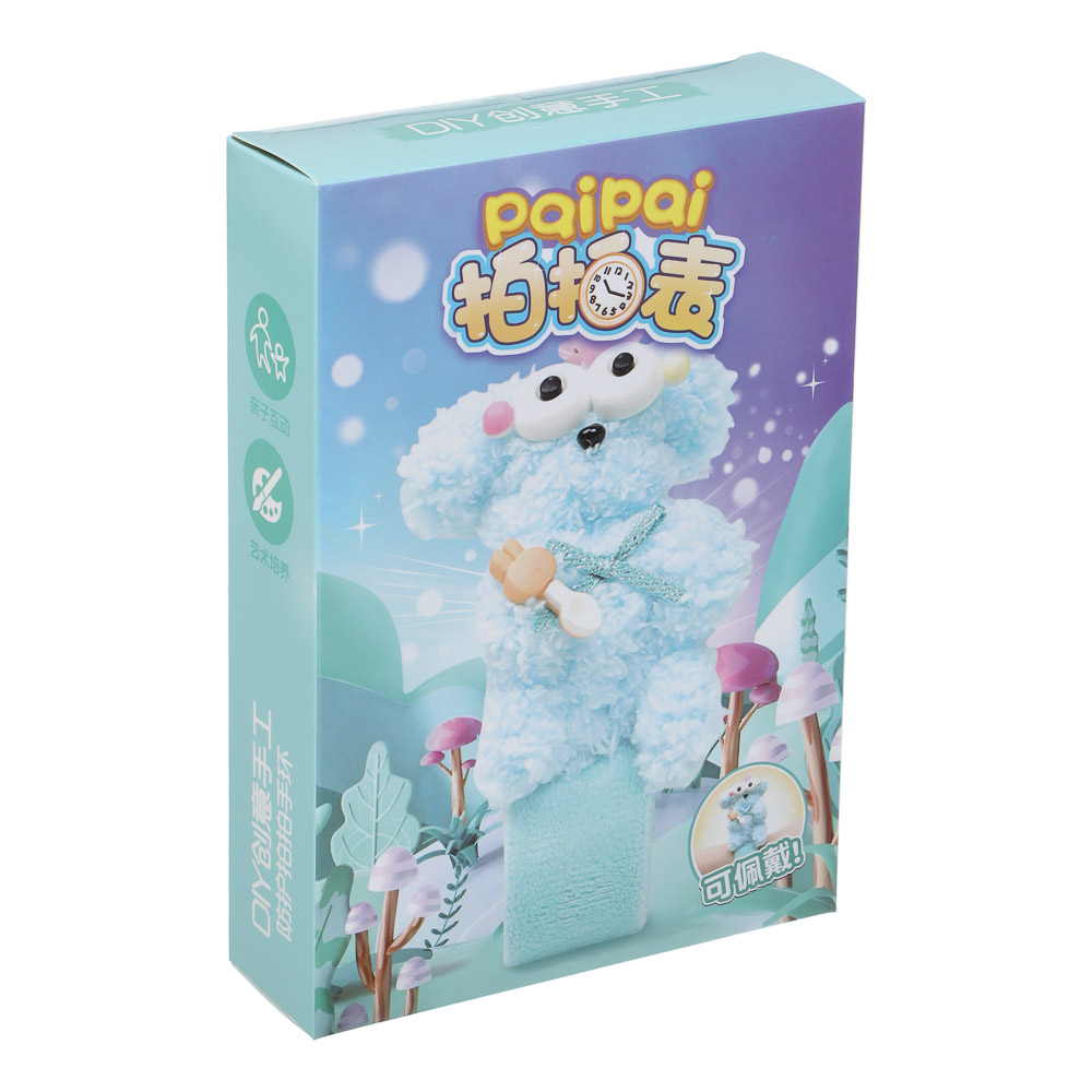 Набор для творчества "Мякиши" животные из меховых палочек, PP, клей, PVC, 12,5х17,7х3,8см, 4 дизайна - #15