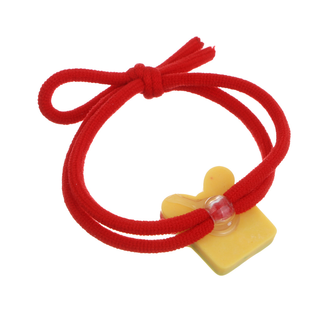 Резинки для волос 2 шт, тм ЮНИLOOK, d5см, полимер, 6 дизайнов, #4 - #5