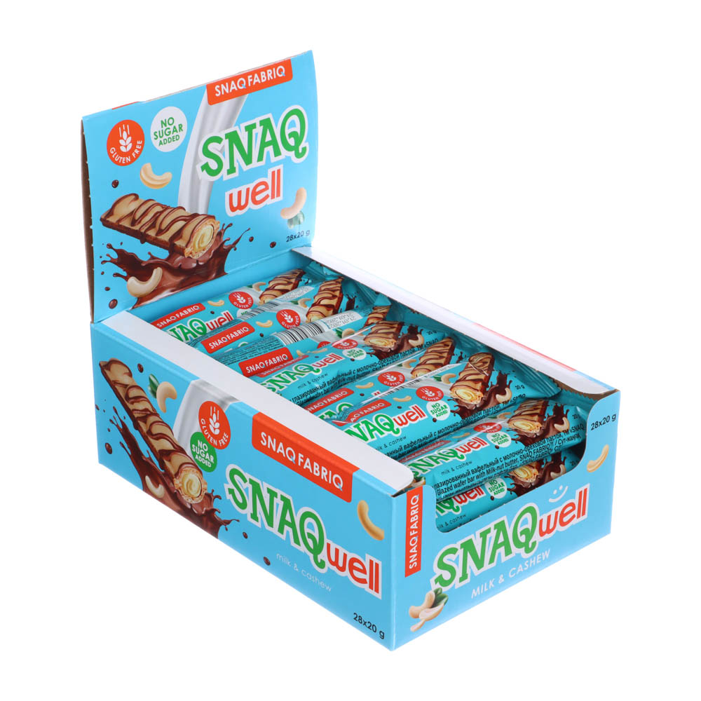 Snaq Fabriq 55 g молочный шоколад с молочно ореховой пастой