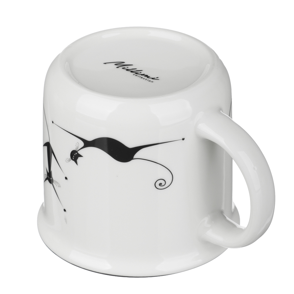 Кружка тм MILLIMI Фитнес, 350мл, фарфор, 4 дизайна - #5