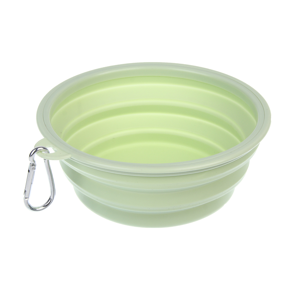 Миска для животных тм VETTA складная, силикон, 16см, 650мл - #1