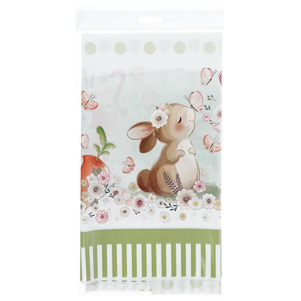 Скатерть Милые кролики, 120x180 см, 2 дизайна - #7