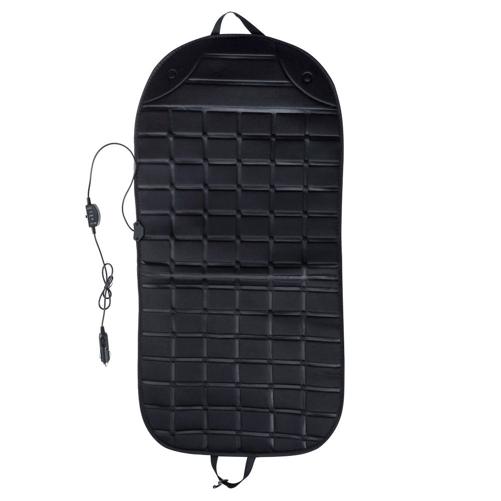 ЕРМАК Накидка с подогревом, 12В, регулятор, 95x50 см, провод 130 см, черный - #1