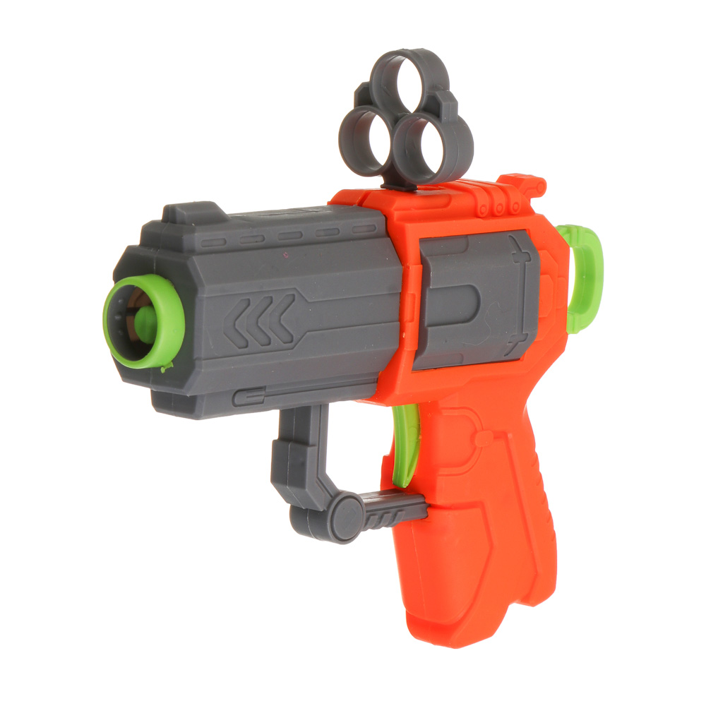 ИГРОЛЕНД Бластер с шариками и мягкими пулями, PP, 15х3,5х26 см, 2 диз - #6